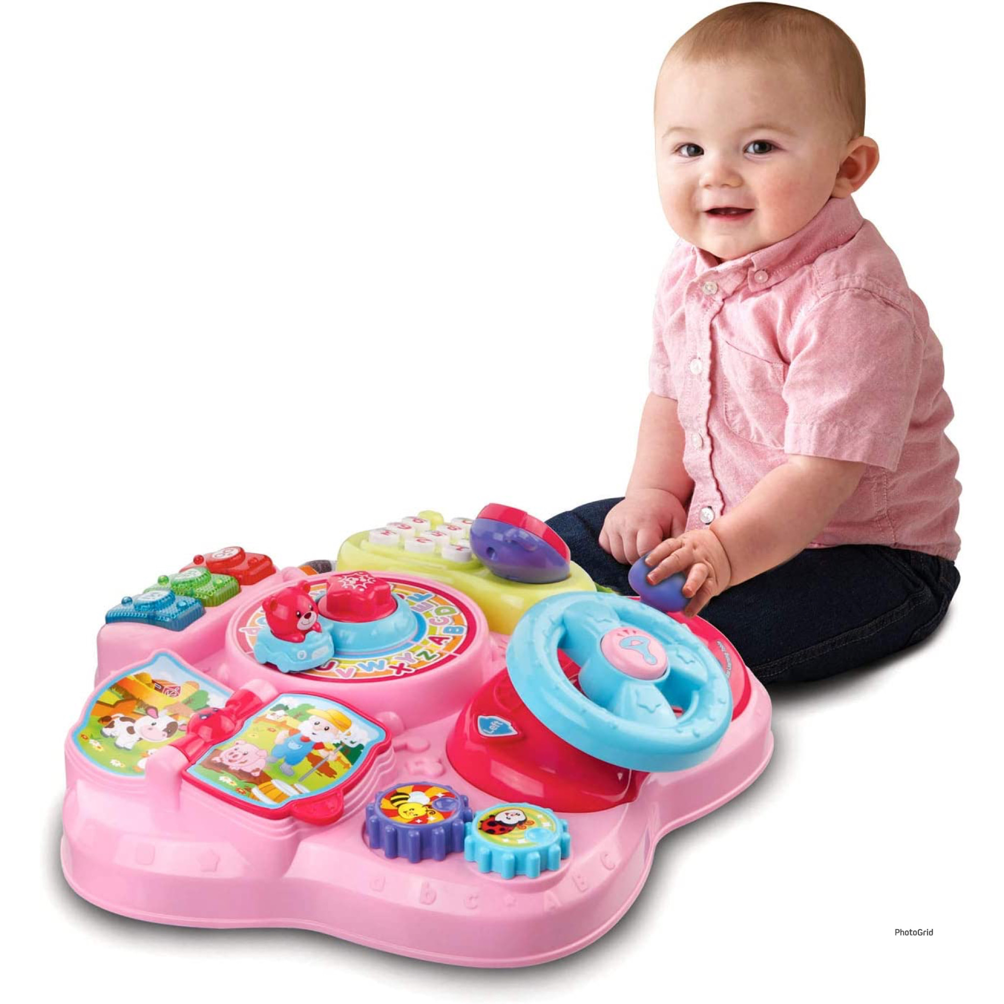 โต๊ะกิจกรรม Vtech magic Star learning table สีชมพู