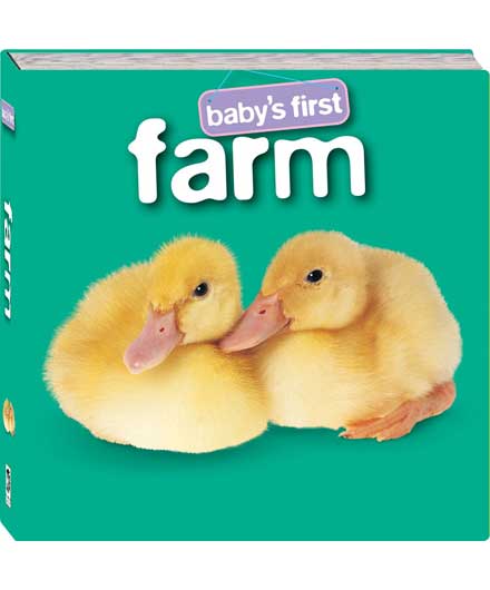 หนังสือภาพบอร์ดบุ๊ค "ฟาร์ม" / Baby's First Padded Board Books : Farm