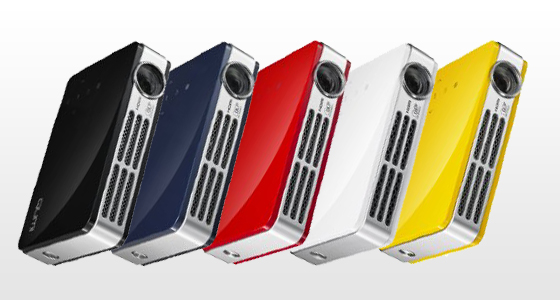 VIVITEK QUMI Q5 ความสว่าง(Lumens)500 ความละเอียด(พิกเซล)1280x800(WXGA) ค่า Contrast เท่ากับ10,000:1