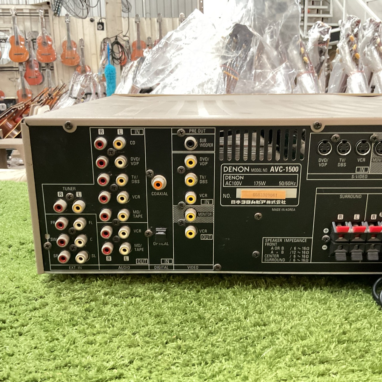 เครื่องขยายเสียง DENON : AVC-1500 สินค้าไม่พร้อมใช้งาน (ต้องซ่อม)