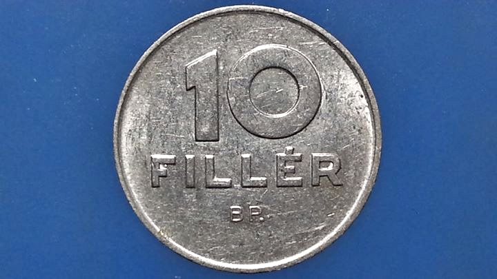 เหรียญ เงินตรา ประเทศ ฮังการี Fillér 1989