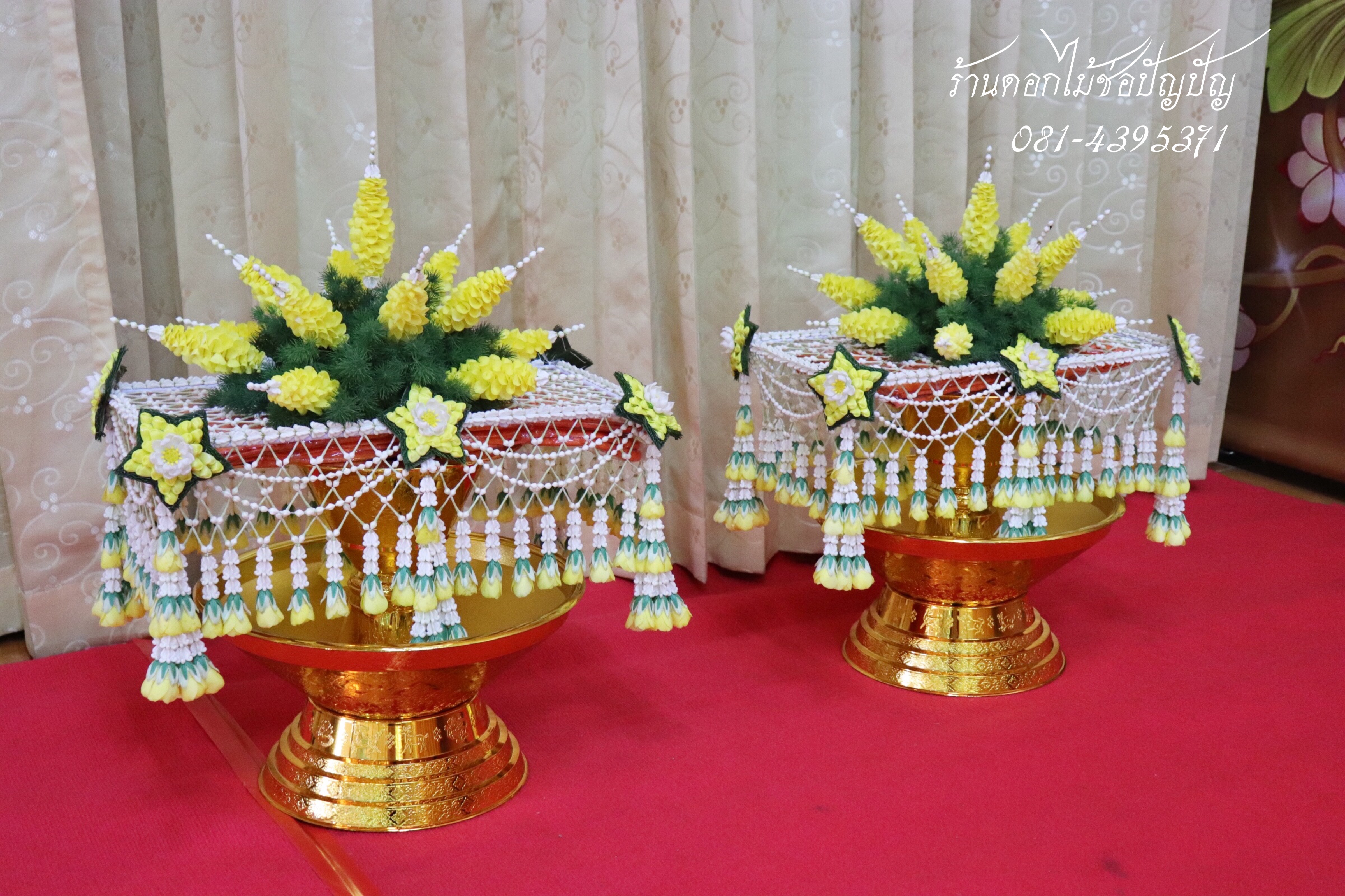 เครื่องบวชดอกไม้สด ชุดAA1