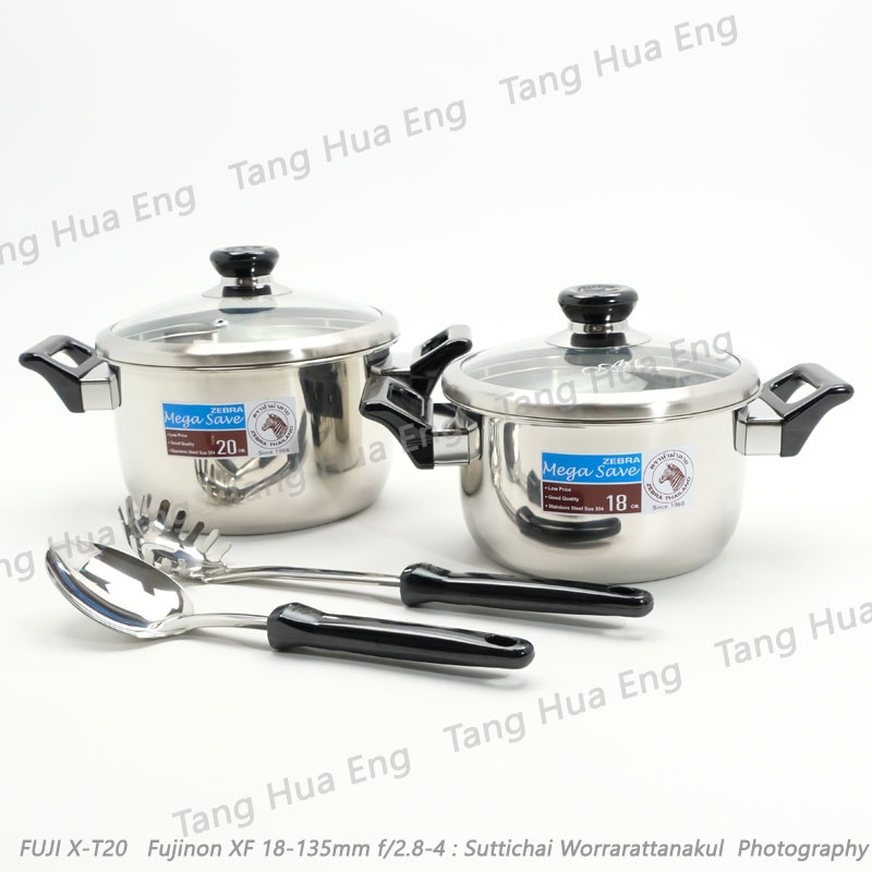 หม้อชุด MS 6 ชิ้น MS6-460 ตราหัวม้าลาย