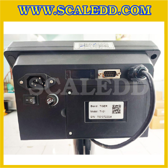 เครื่องชั่งน้ำหนักดิจิตอล พิกัด300kg ความละเอียด 20g ยี่ห้อ TIGER รุ่น TI-01 ขนาดแท่นชั่ง 80*80cm (เครื่องชั่งผ่านตรวจรับรองจากสำนักชั่งตวงวัด)