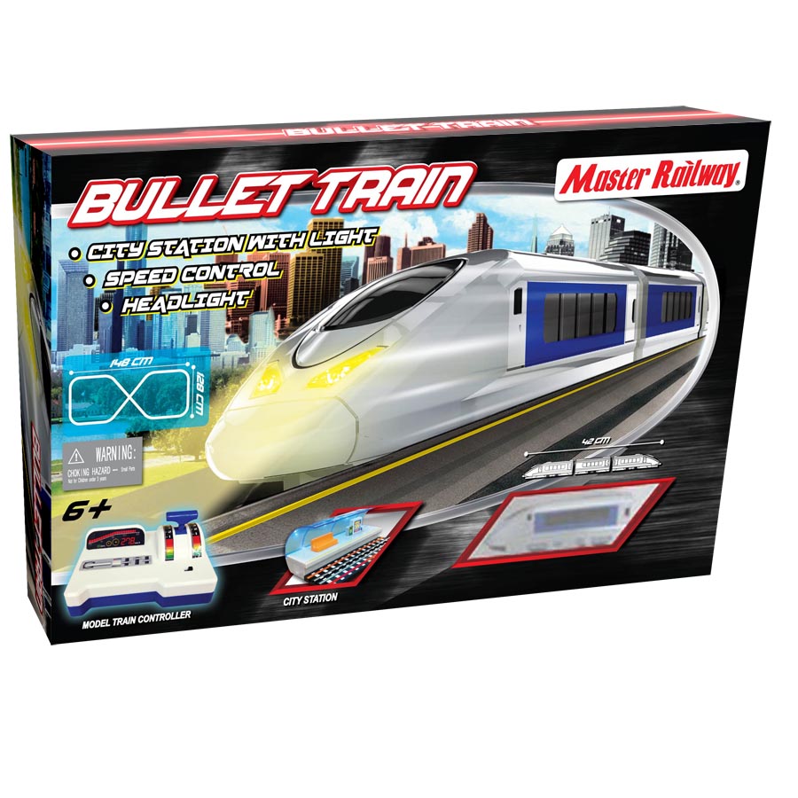 รถไฟหัวกระสุนบังคับได้ Bullet Train Set