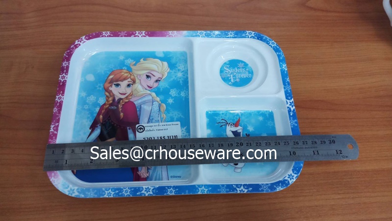 ถาดหลุม 10.5 นิ้ว ลาย Sister Fonzen