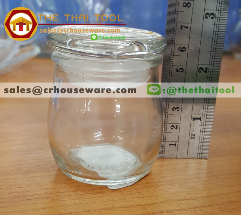 ขวดโหลแก้ว 75 ml. รหัส : 005-J891 Glass bottle 75 ml. Code : 005-J891