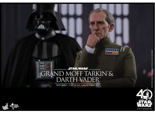 HOTTOYS - Star Wars / Episode IV A New Hope - Grand Moff Tarkin & Darth Vader Set