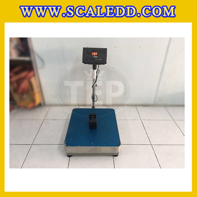 เครื่องชั่งน้ำหนักดิจิตอล พิกัด100kg ความละเอียด10g ขนาดแท่นชั่ง40*50cm รุ่น A12 (เครื่องชั่งผ่านตรวจรับรองจากสำนักชั่งตวงวัด)