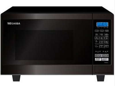 TOSHIBA ไมโครเวฟระบบสัมผัส 23 ลิตร ไฟ 800 วัตต์ ปรับความร้อน 5 ระดับ รุ่น ER-H23SC สีดำ