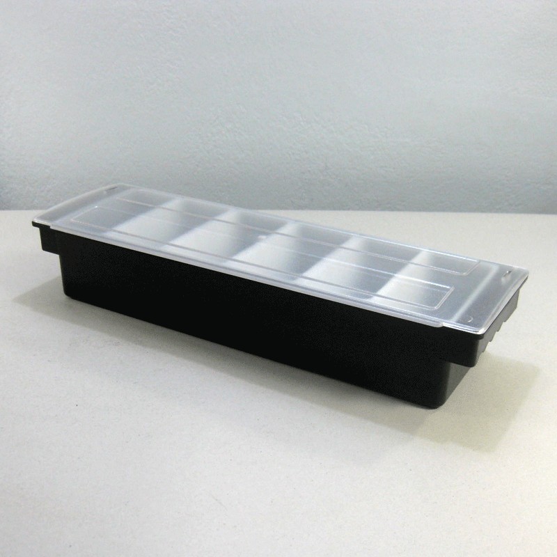 กล่องพลาสติกใส่เครื่องเคียง 6 ช่อง ( Condiment holder )