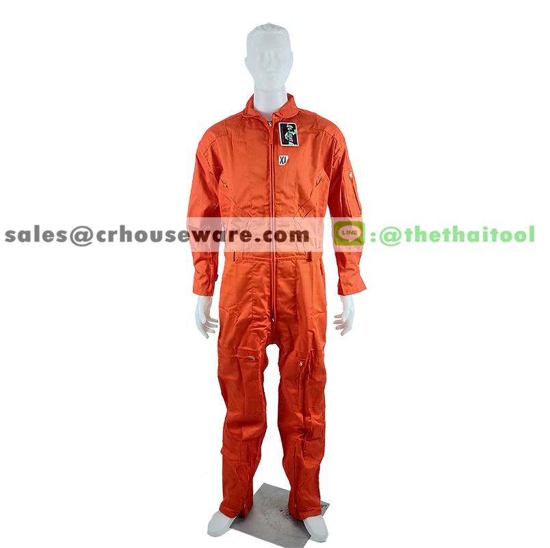 ชุดหมี แบบปิดซิป,ชุดช่างเทศบาล,ชุดกองสาธารณสุขเทศบาล