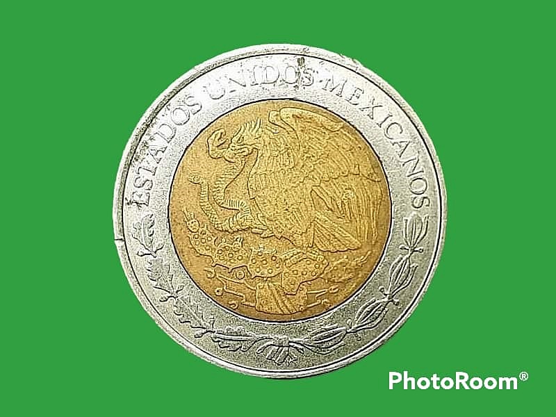 เหรียญ เงินหมุนเวียน เม็กซิโก 1 Peso 2006