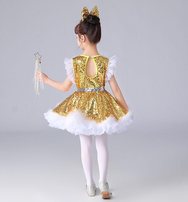 ชุดเต้น ชุดหรีด ชุดเชียร์ บาตอง เดรสระบายฟรุ้งฟริ้ง