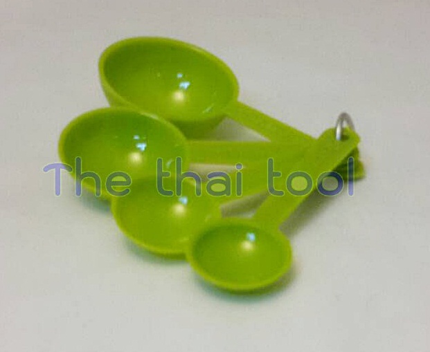 ช้อนตวงของแห้งพลาสติก 037-MSPT Measuring spoon plastic. 037-MSPT