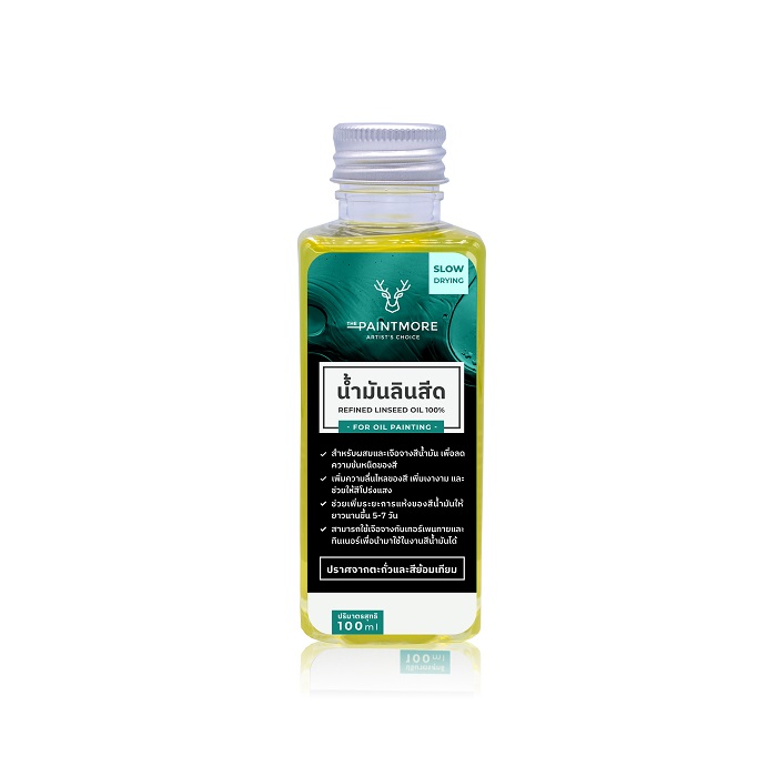 น้ำมันลินสีด Paintmore 100ml
