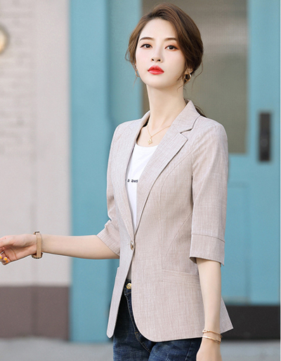 สินค้าพรีออเดอร์ เสื้อสูทแฟชั่นสวยหรูสไตล์เกาหลีดูดี มี3สี PO-SUIT-032