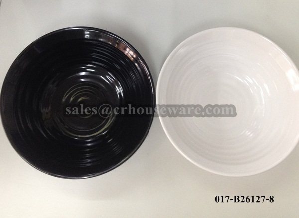 ชามราเม็งทรงลอนคลื่น 8 นิ้ว 017-B26127-8