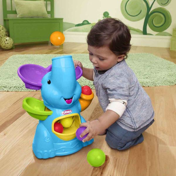 ช้างเป่าบอล Playskool Poppin' Park Elefun Busy Ball Popper