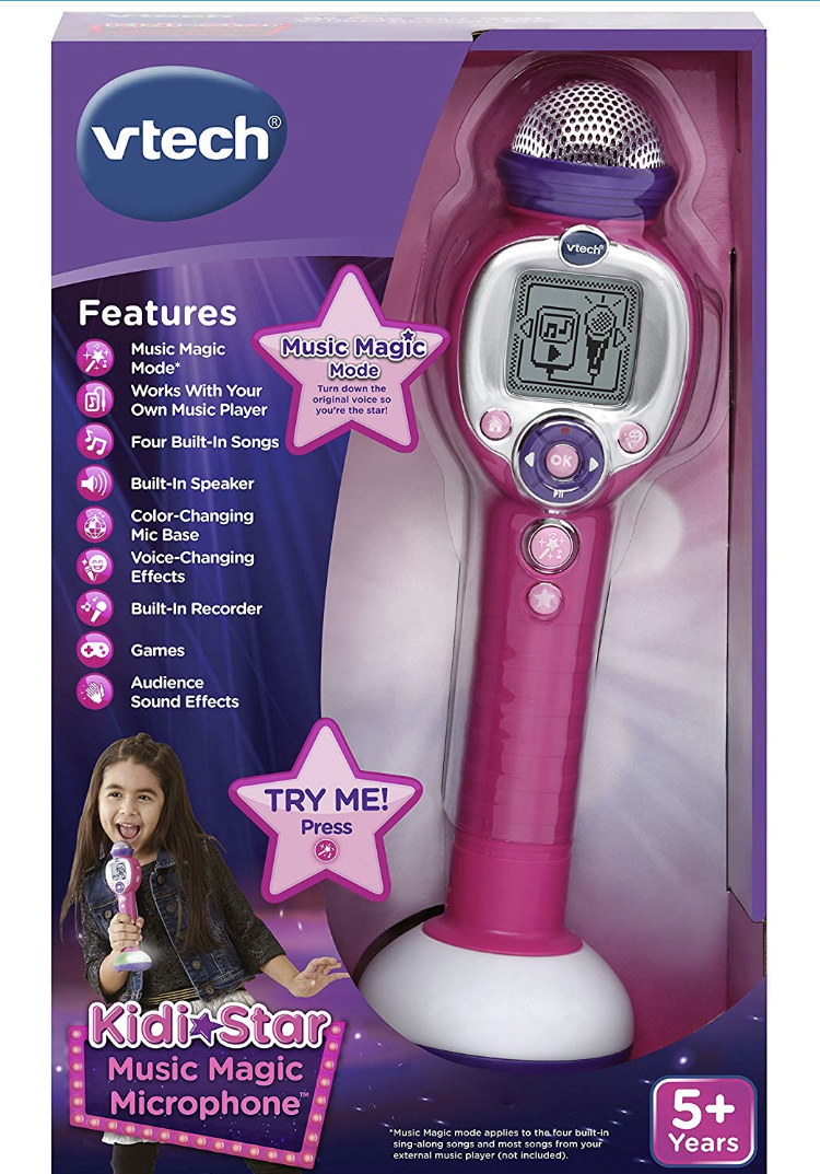 ไมโครโฟนคาราโอเกะ VTech Kidi Star Music Magic Microphone