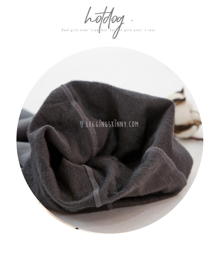 800D เลกกิ้งถุงน่องผ้าฝ้ายบุขนแกะกันหนาว มี 4 สี