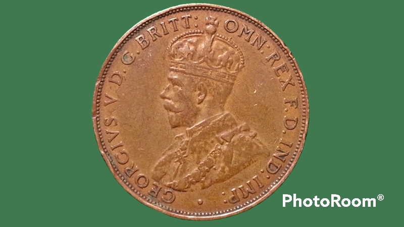 เหรียญ เงินตรา ประเทศ ออสเตรเลีย Penny 1936