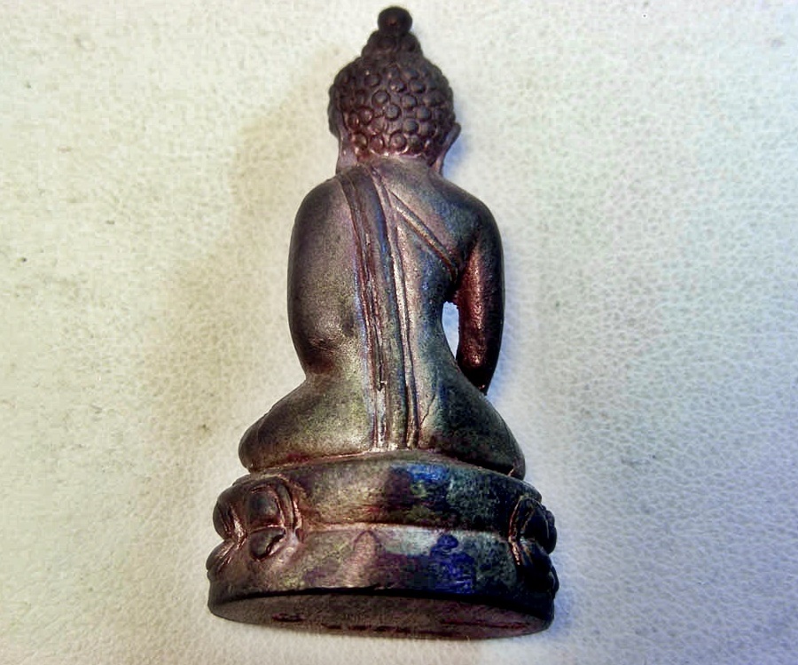 พระกริ่งเฉลิมพล เนื้อนวะโลหะ ปี 2539 รุ่นสร้างโรงพยาบาลโคกโพธิ์ จ.ปัตตานี กล่องเดิม