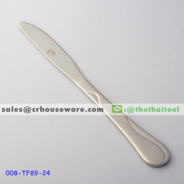 มีดหวานสแตนเลส 89 ลายภูเรือ DESSERT KNIFE 008-TF89-24