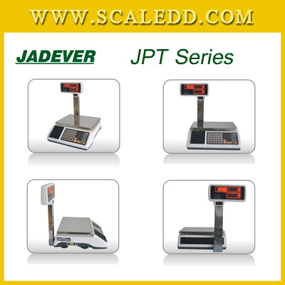เครื่องชั่งดิจิตอล30กิโลกรัมมีปริ้น ยี่ห้อ JADEVER รุ่น JPT Series ความละเอียด0.005kg (ผ่านตรวจรับรองจากสำนักงานกลางชั่งตวงวัด)