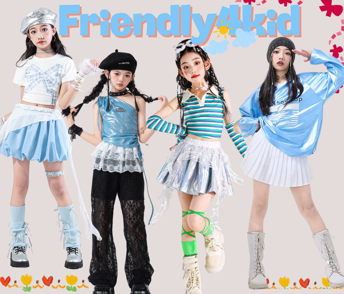 พร้อมส่ง ชุดเต้น เซ็ตฟ้าเสื้อ+กระโปรง/กางเกง**เปิดจอง