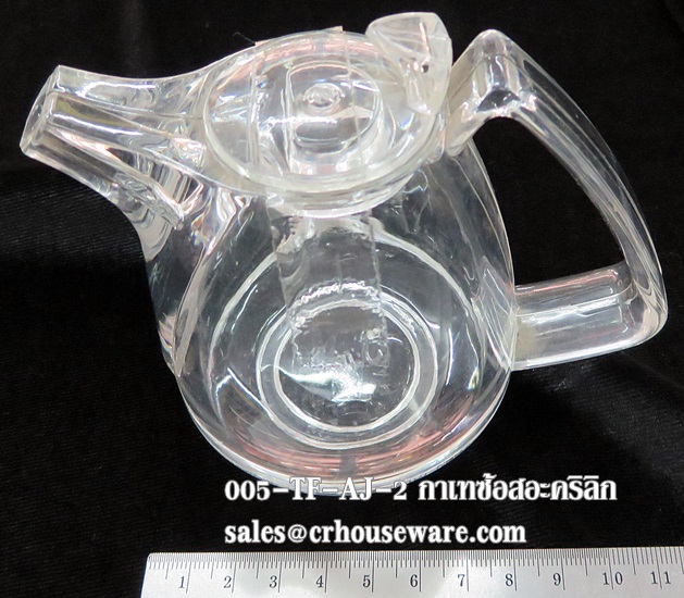 ขวดอคิลิคใสแบบกากาแฟ,ขวดซ้อส,ขวดโชยุ แบบกาเท 005-TF-AJ-2