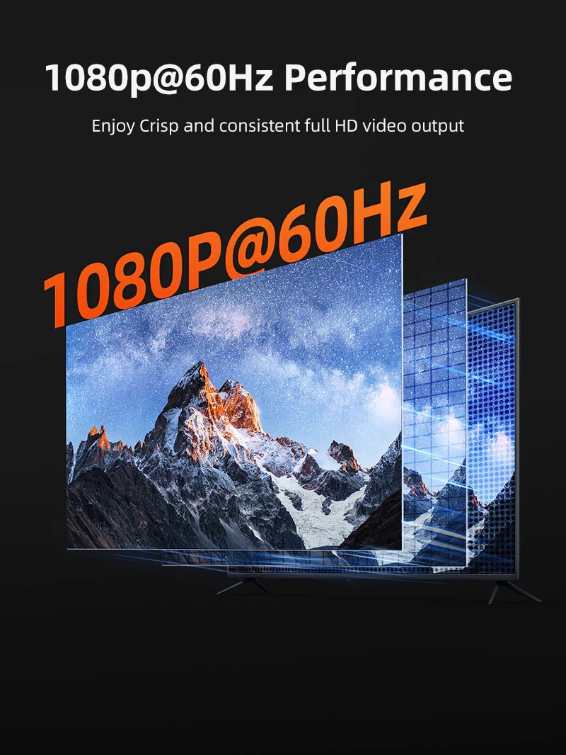 HDMI Extender Over Ethernet 60M 1080P60Hz HDR CAT6 CAT5 by Cabletime