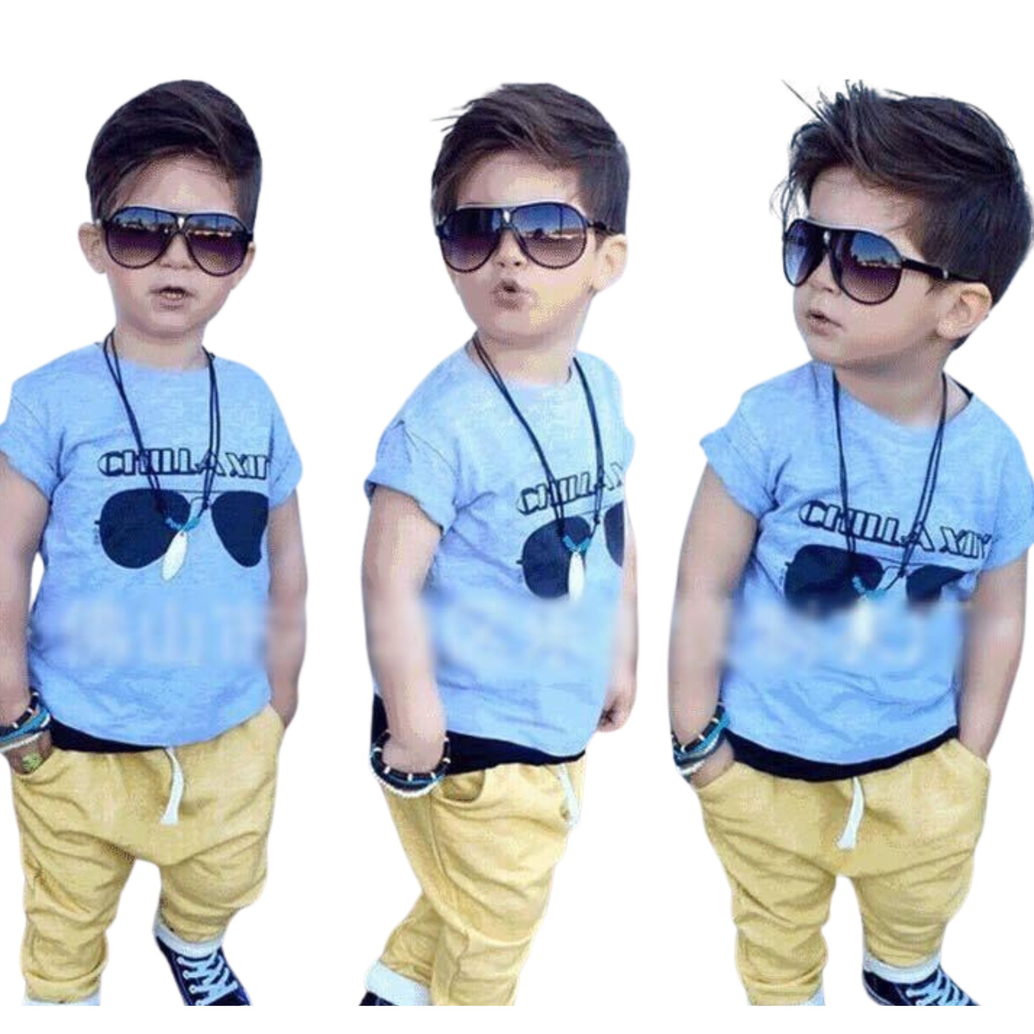 สินค้าพร้อมส่ง ชุดเซ็ต เสื้อขาว+กางเกงขาสามส่วน