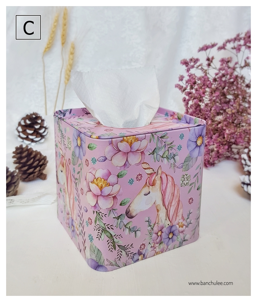 Tin Tissue Box For Roll Tissue กล่องทิชชู่ม้วน งานสังกะสี