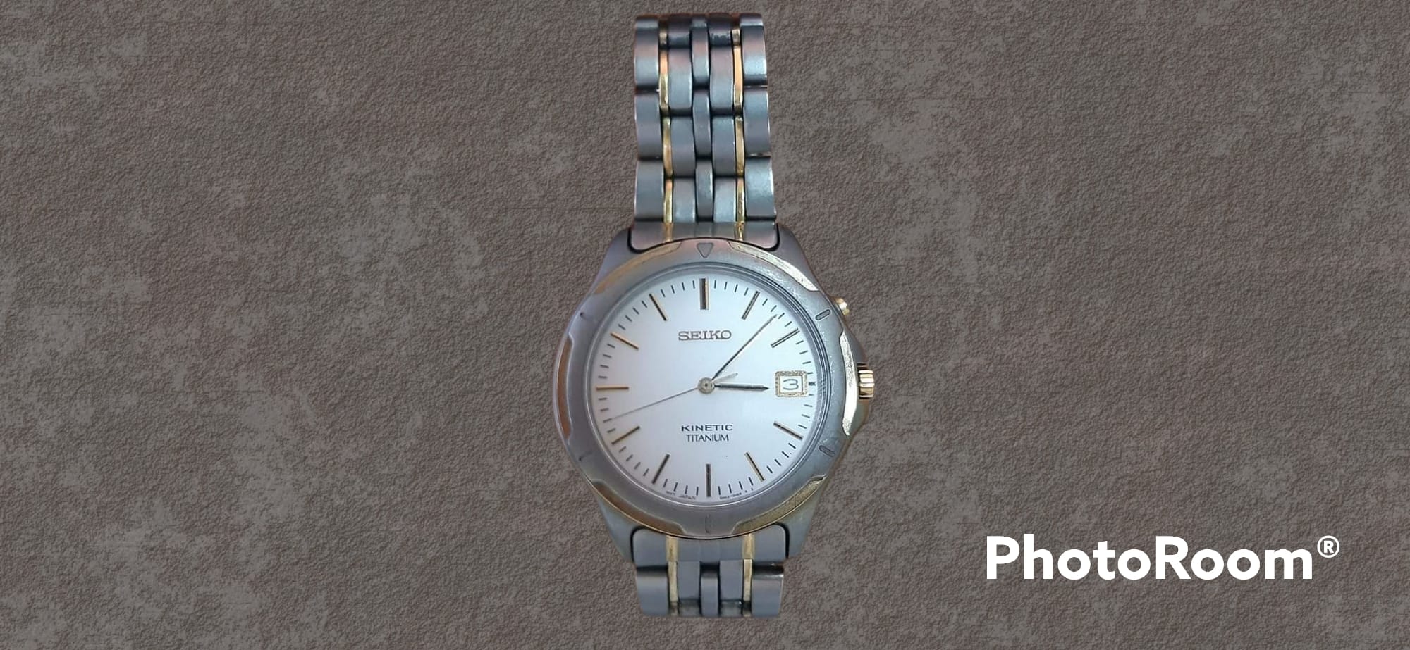นาฬิกาข้อมือ Seiko Kinetic Titanium