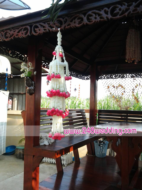 โคมแขวนระย้าขนาดใหญ่ (แบบ 4 ชั้น)