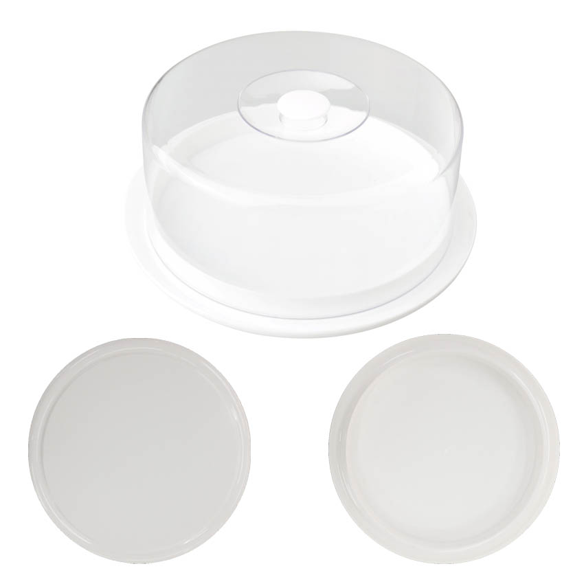 ฝาครอบขนมเค้ก 3+3 Pounds 1 ชุดประกอบด้วย กล่องเค้ก 2 ใบ 005-NA-26-SET