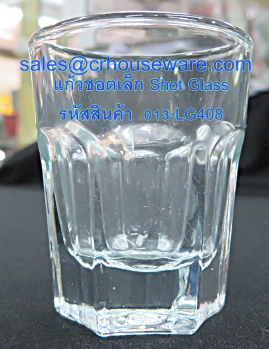 แก้วชอตเล็ก Short Glass รหัสสินค้า 013-LG408