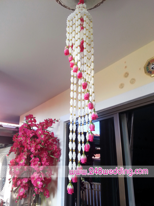 โคมดอกรักยาว แบบวน (ใหญ่)