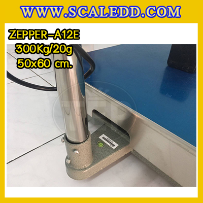 เครื่องชั่งน้ำหนักดิจิตอล พิกัด300kg ความละเอียด20g รุ่น A12 แท่นชั่งขนาด50x60cm