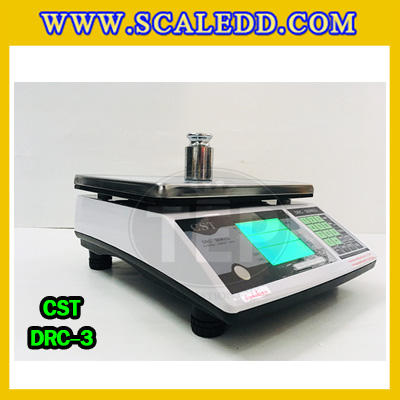 เครื่องชั่งนับจำนวน3kg ตาชั่งนับชิ้นงาน 3kg พิกัดน้ำหนัก 3kg ความละเอียด 0.1g ยี่ห้อ CST รุ่น DRC