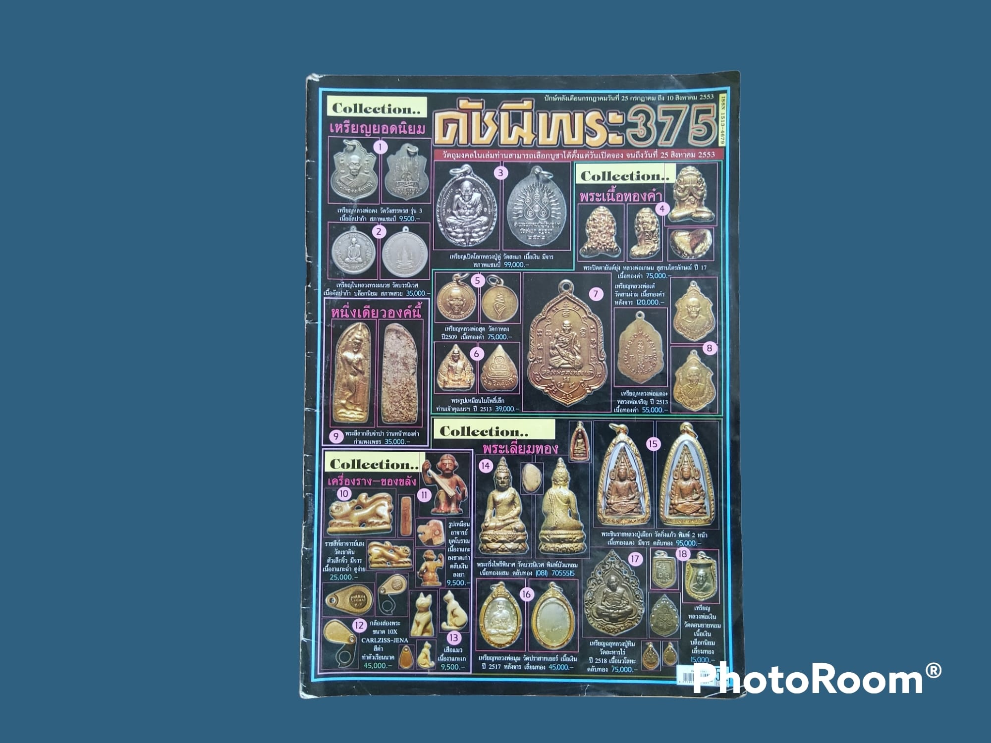 หนังสือ ดัชนีพระ เล่มที่ 375