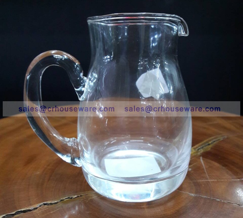 เหยือกน้ำใส ขนาด 150 ml. 005-IS-150 เหยือกน้ำเชื่อม,กาน้ำ,กาน้ำเชื่อม-ไซรัป,พิชเชอร์ไซรัป,เหยือกใส่น้ำเชื่อม