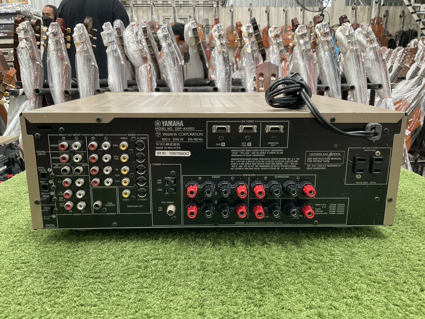 เครื่องขยายเสียง YAMAHA : DSP-AX450