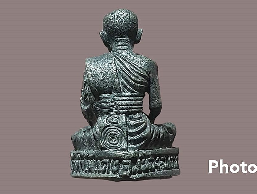 รูปเหมือนหล่อ กริ่ง หลวงพ่อสาย วัดท่าไม้แดง จ.ตาก