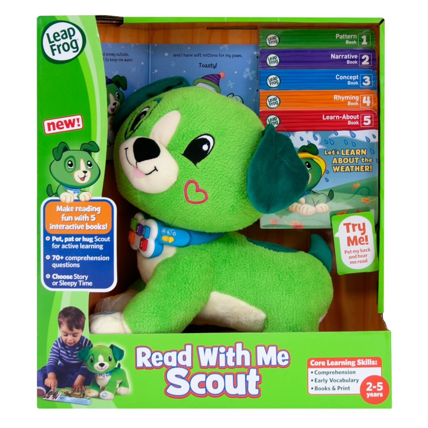 น้องหมาอ่านหนังสือ Leapfrog Read With Me Scout