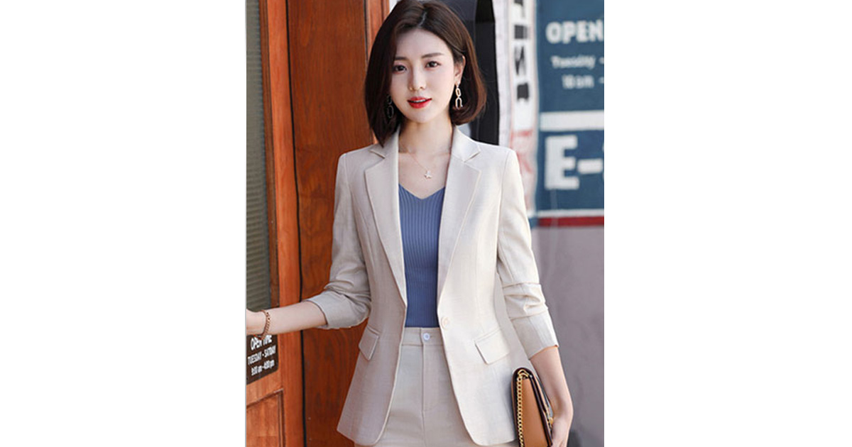 สินค้าพรีออเดอร์ เสื้อสูทแฟชั่นสวยหรูสไตล์เกาหลี มี4สี PO-SUIT-038