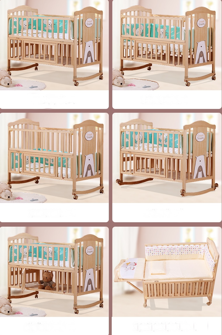 เตียงนอนไม้สำหรับเด็ก Double Bed ปรับขยายเตียงใหญ่ได้ TB101013 (W3)