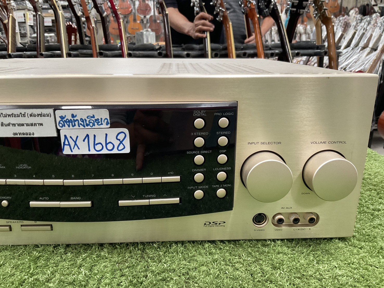 เครื่องขยายเสียง KENWOOD : KR-V999D สินค้าไม่พร้อมใช้งาน(ต้องซ่อม)