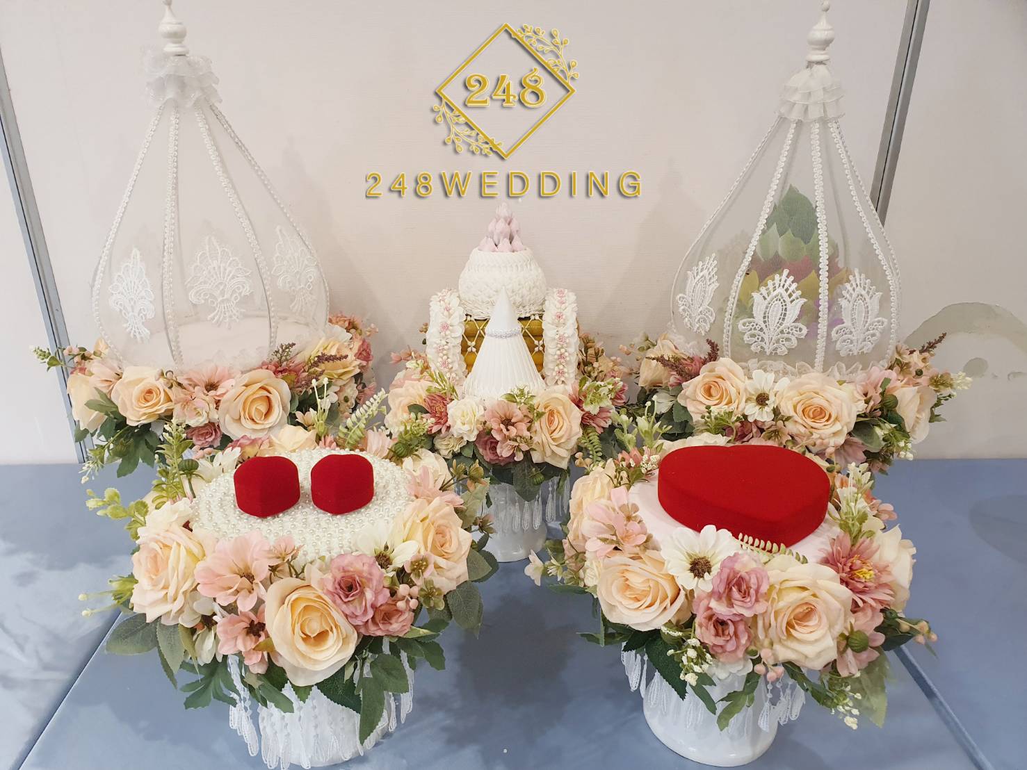 รับจัดขบวนขันหมาก ชุดพานขันหมากเอก-โท